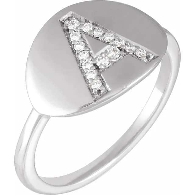 Accented Initial Ring