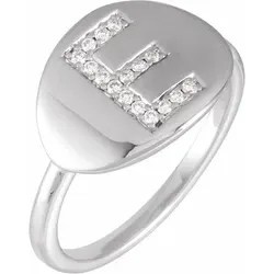 Accented Initial Ring