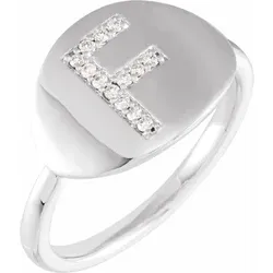 Accented Initial Ring