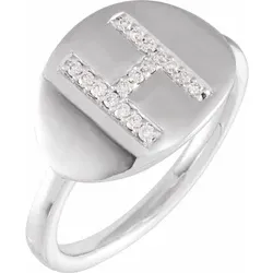 Accented Initial Ring