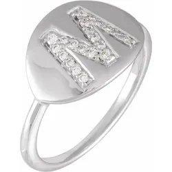 Accented Initial Ring