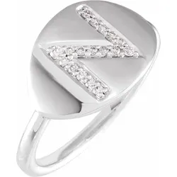 Accented Initial Ring