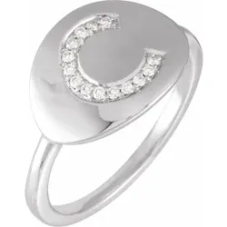 Accented Initial Ring