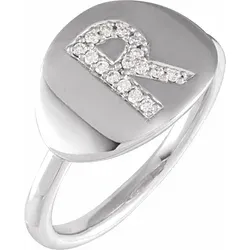 Accented Initial Ring