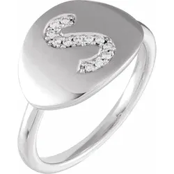 Accented Initial Ring