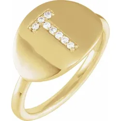 Accented Initial Ring