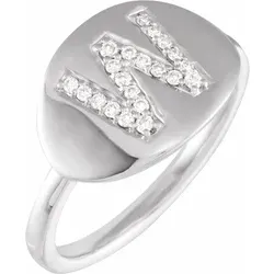 Accented Initial Ring