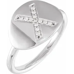 Accented Initial Ring