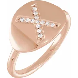 Accented Initial Ring