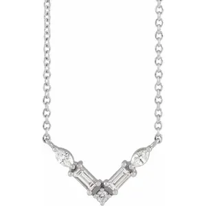 Petite V Necklace